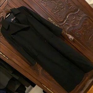 Burberry cashmere and wool full length coat